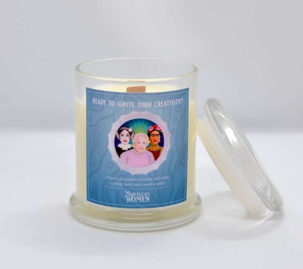 marvellous women candle - creativity jasmine