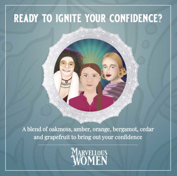 marvellous women candle to ignite confidence