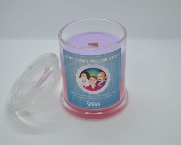 Image of confidence candle from the top